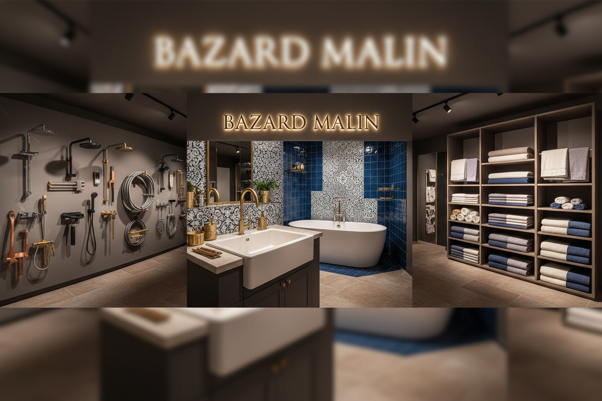 Bannière Bazard Malin - Style cinématique